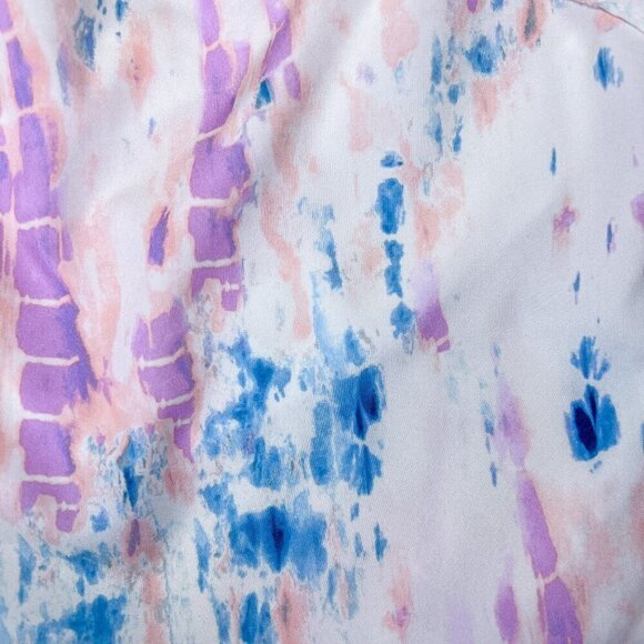 Women’s Old Navy Active Run Shorts | White Tie Dye | Dolphin Hem | Size Medium - Picture 9 of 13